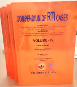 COMPEDIUM OF RTI CASES