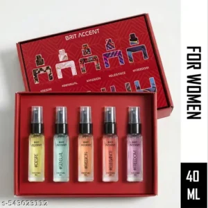 BRIT ACCENT Perfume Gift Pack for Women - 5 x 8ml