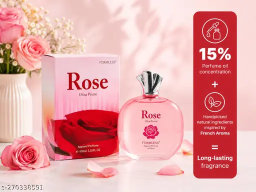 Formless Rose Perfume 100ml - Floral Fragrance Spray